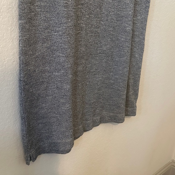 LOU & GREY women’s  sz s Short Sleeve Jersey grey shirt Dress - Picture 4 of 6